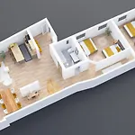 Sonnenglueck - Grosses Fuer 8 Im Zentrum Mit Flexiblen Betten, Balkon & Parkplatz Appartement Altusried
