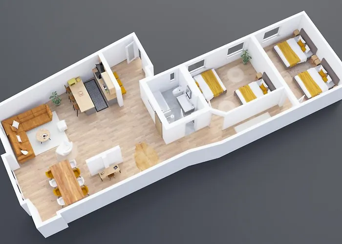 Sonnenglueck - Grosses Fuer 8 Im Zentrum Mit Flexiblen Betten, Balkon & Parkplatz Daire Altusried